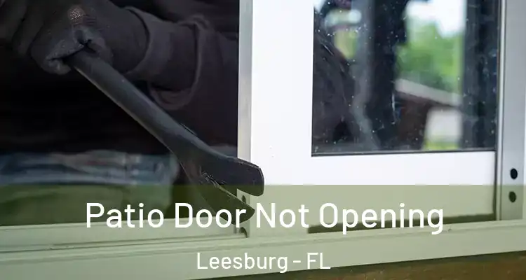  Patio Door Not Opening Leesburg - FL